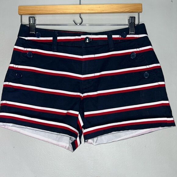 Tommy Hilfiger Nautical Striped Shorts 2 - Picture 1 of 7